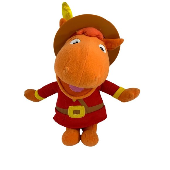 Backyardigans Tyrone Mountie Plush Talking Singing 13" Stuffed Animal Moose - Picture 1 of 7